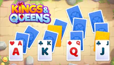 Kings and Queens Solitaire Tripeaks